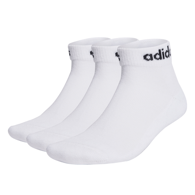 Adidas unisex linear ankle cushioned socks 3 pairs