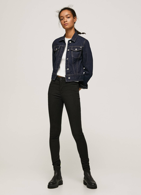 Regent 30 trousers womens, Denim, medium