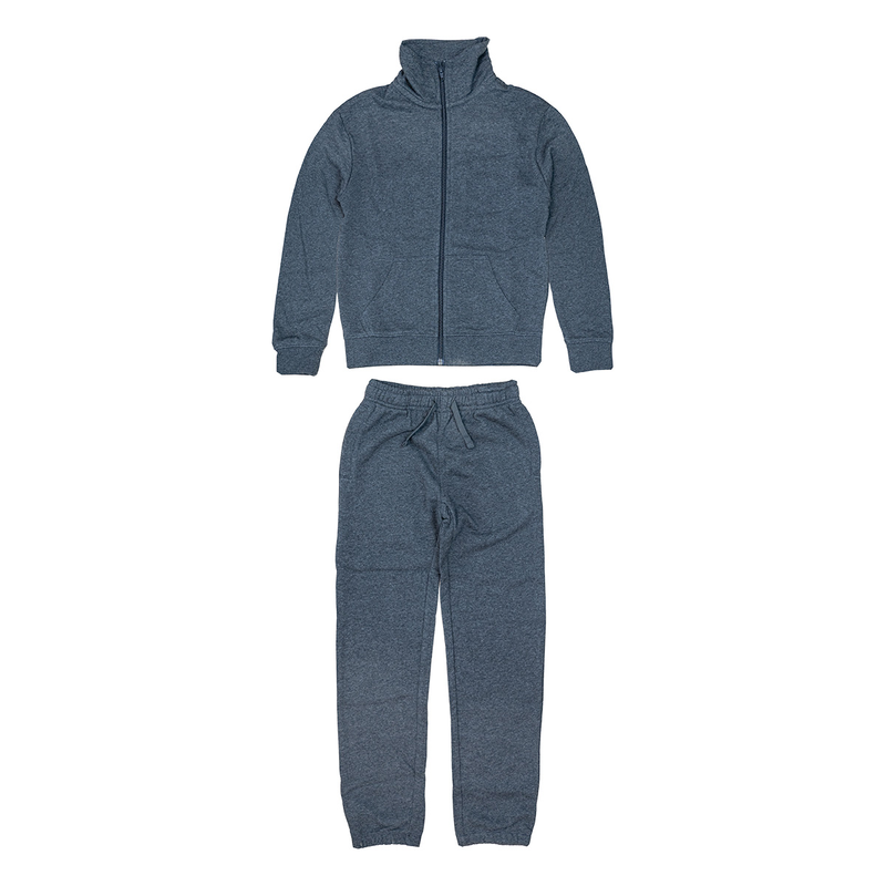 Lightweight tracksuit set with front closing zip image number null
