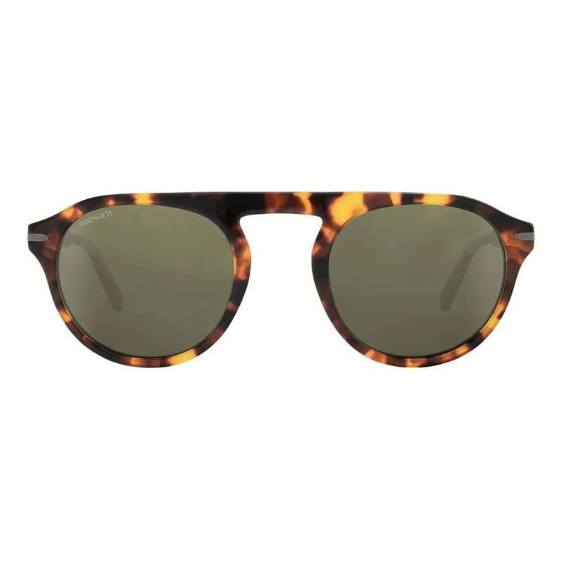 Brown resin sunglasses-null