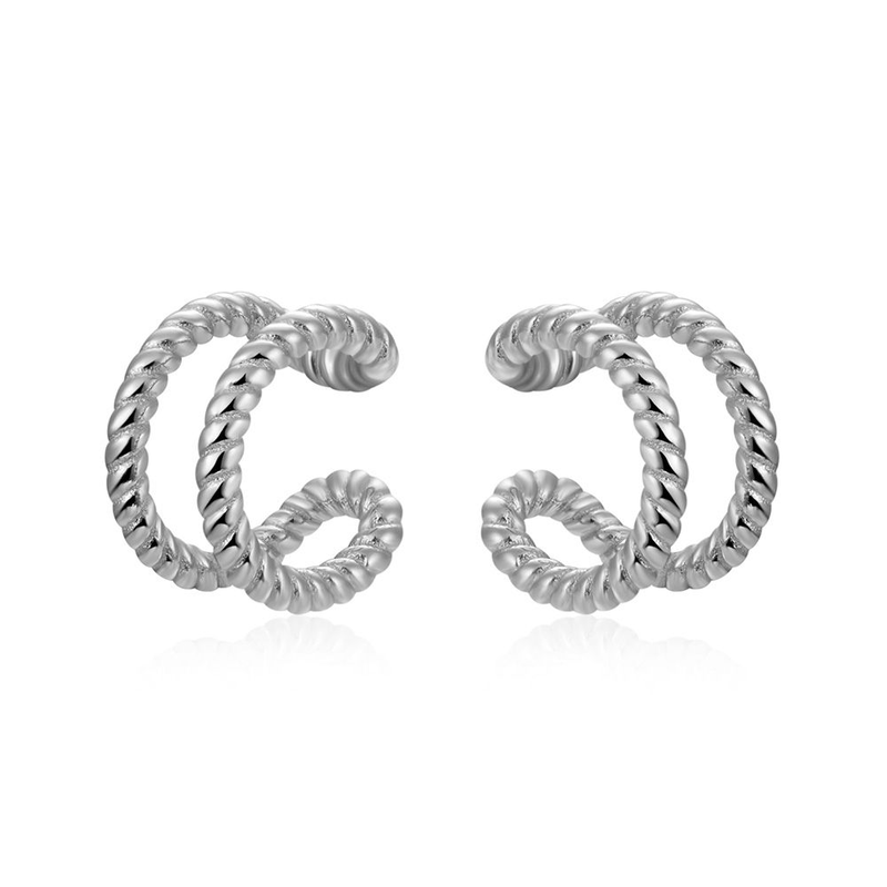 Double spiral ear cuff-null