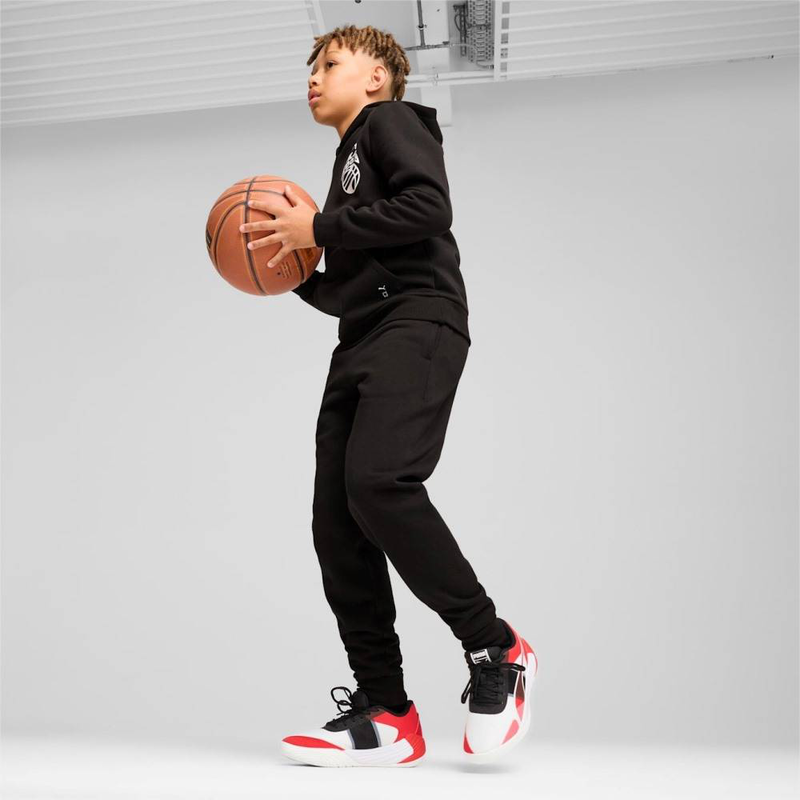 Basketball blueprint hoodie fleece b-null