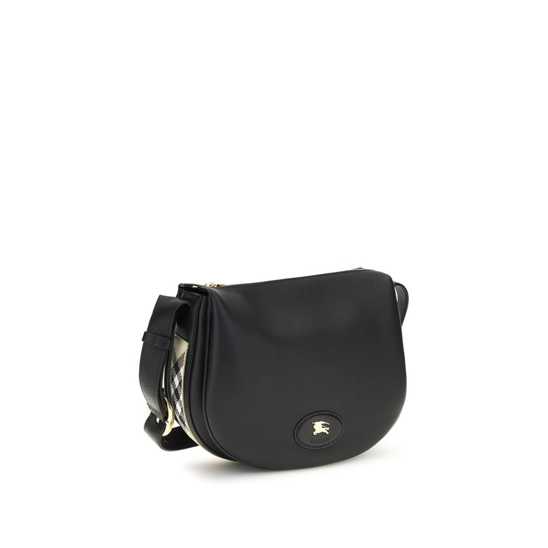 Black calf leather bos taurus shoulder bag-null