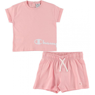 Champion infant girls cotton set, Pink, medium