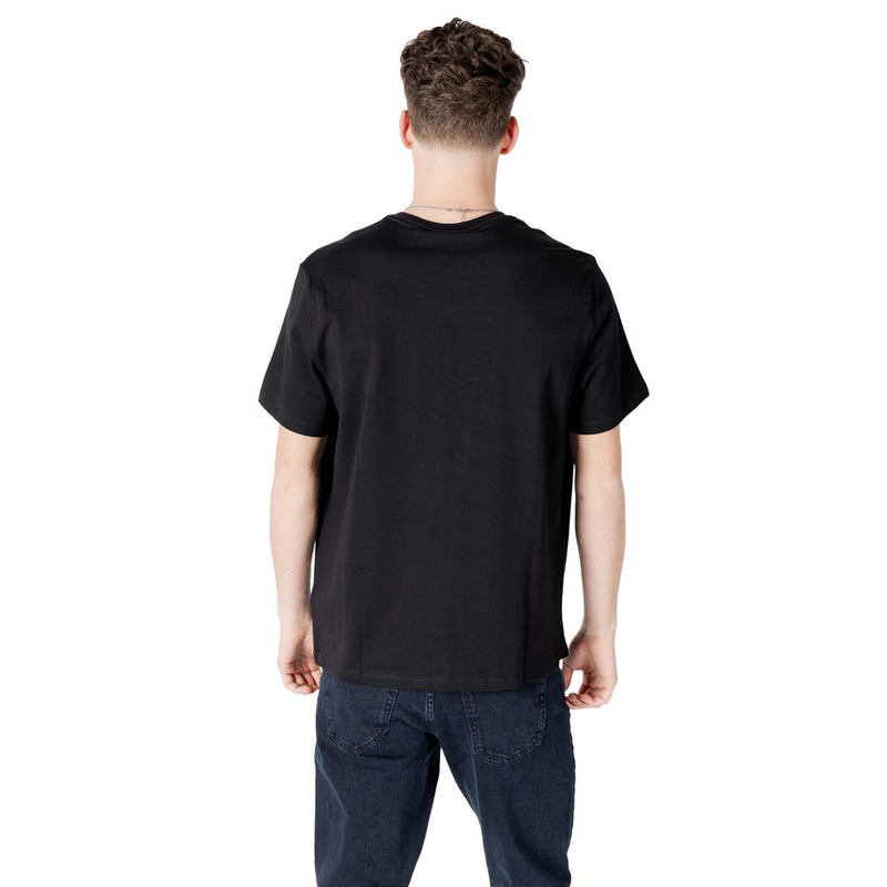 Black cotton t-shirt-null