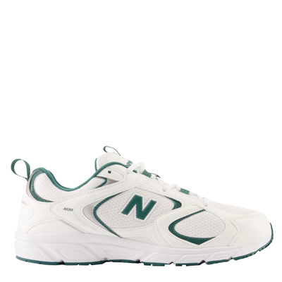 New balance 408 sneaker, White Green, medium