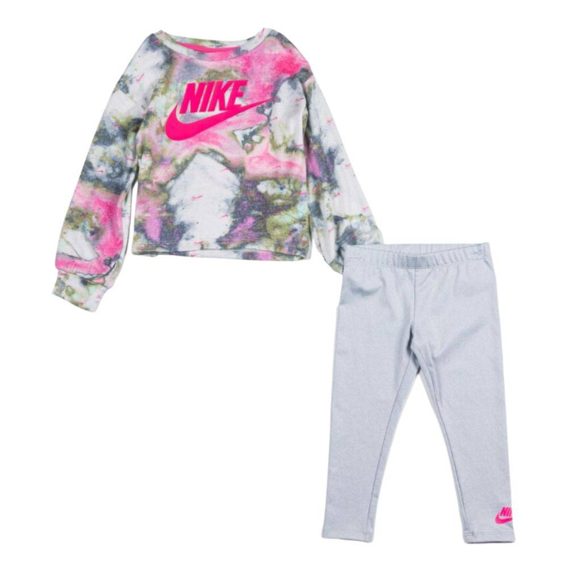 Product image: Nike little girls aop crew legging set-null