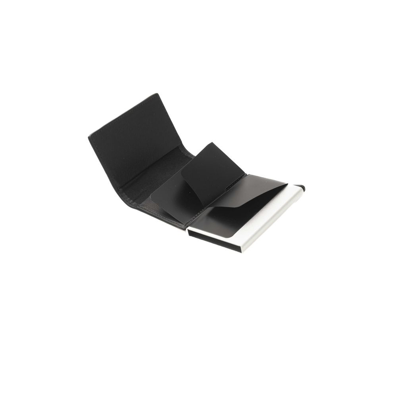 Black calfskin men's wallet-null