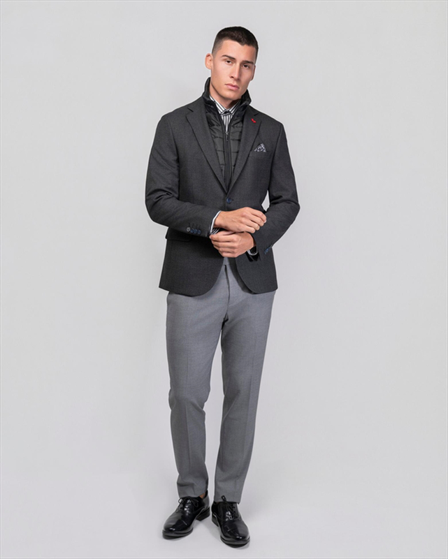 Dezign blazer with removable gilet-null