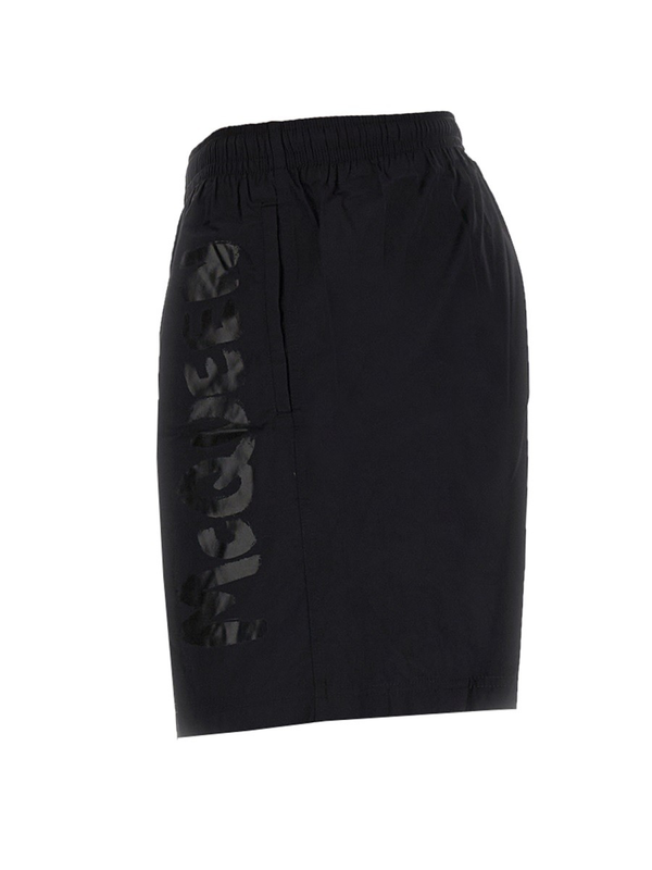 Alexander mcqueen graffiti logo swimsuit-null