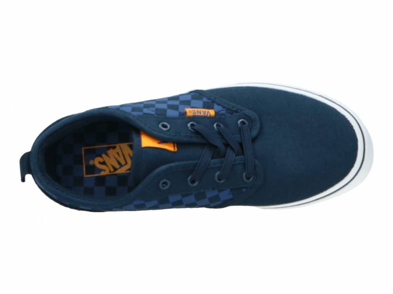 Vans atwood checkers slip-on kids shoes-null