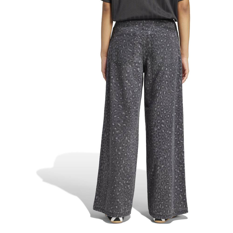 Adidas denim loose pants-null