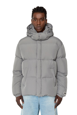Diesel w-rolf-fd-nw jacket, Grey, medium