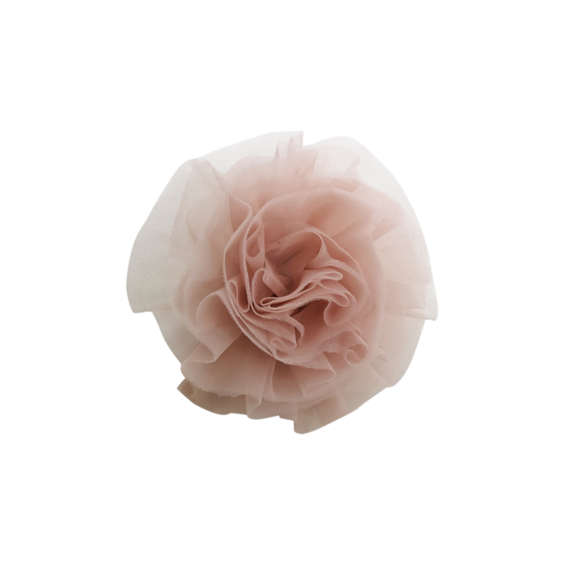 Dolly by le petit tom ® beach ballerina hair rosette/broach in ballet pink-null
