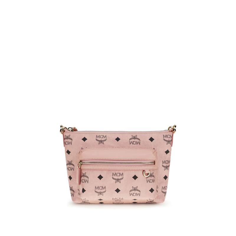Multicolor fabric shoulder bag-null