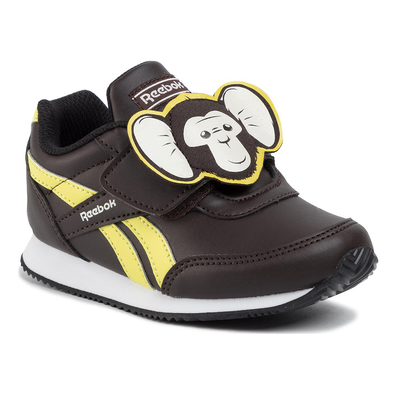 Reebok infants boys royal classic jogger shoes, Black, medium