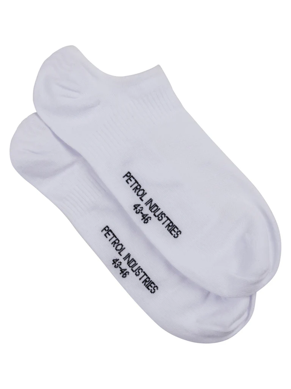 Petrol 3-pack sneaker socks shorestone - white-null