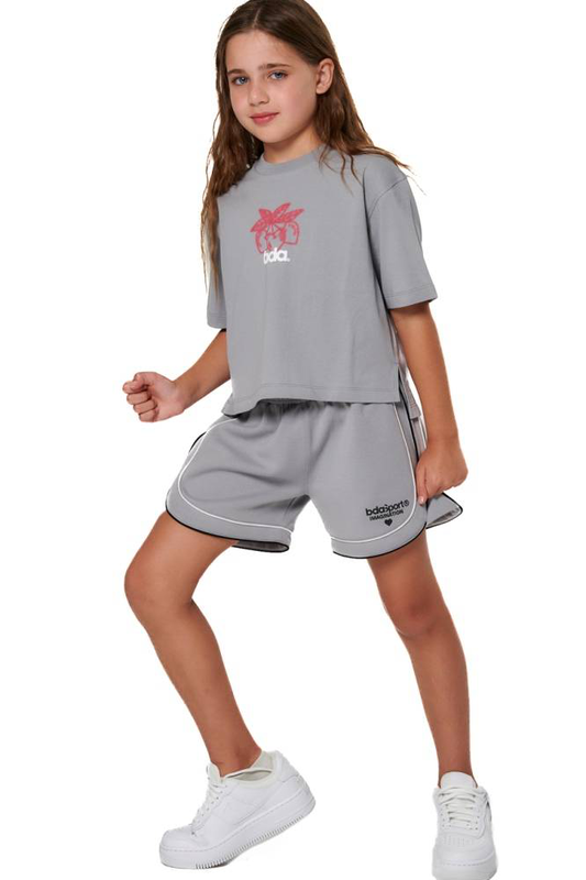 Girl's tech fleece shorts-null