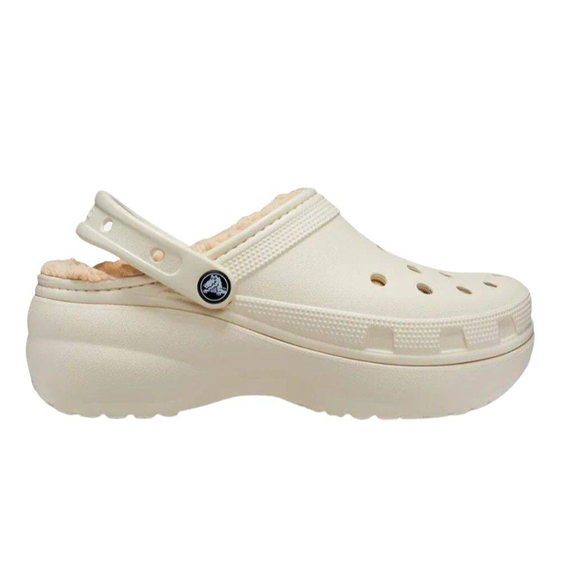 Crocs classic platform lined clog w-null