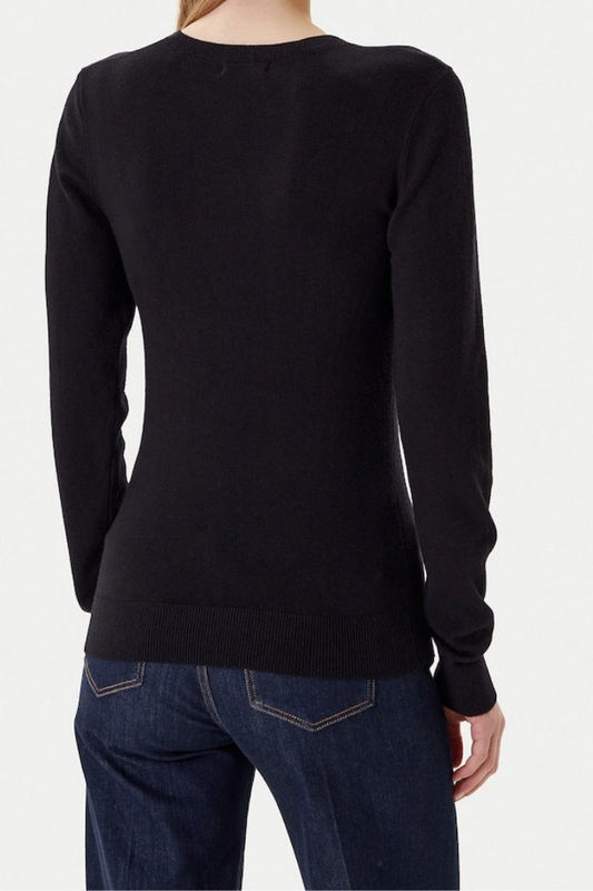 Knitted top logo kenzie - guess-null