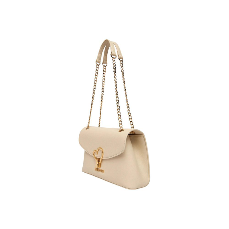 Beige polyethylene handbag-null