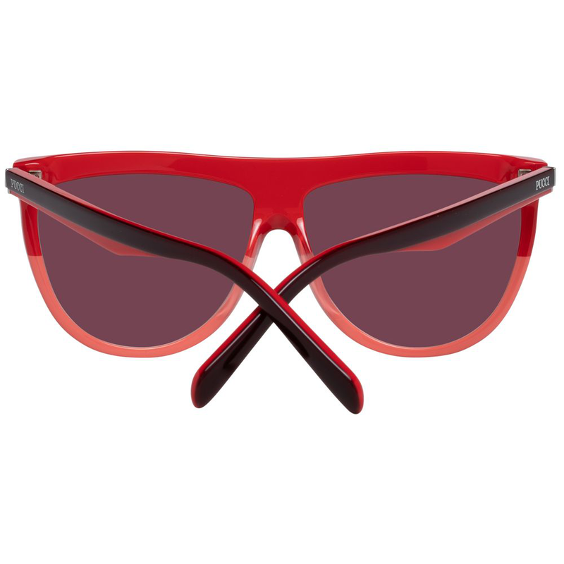 Burgundy plastic sunglasses-null