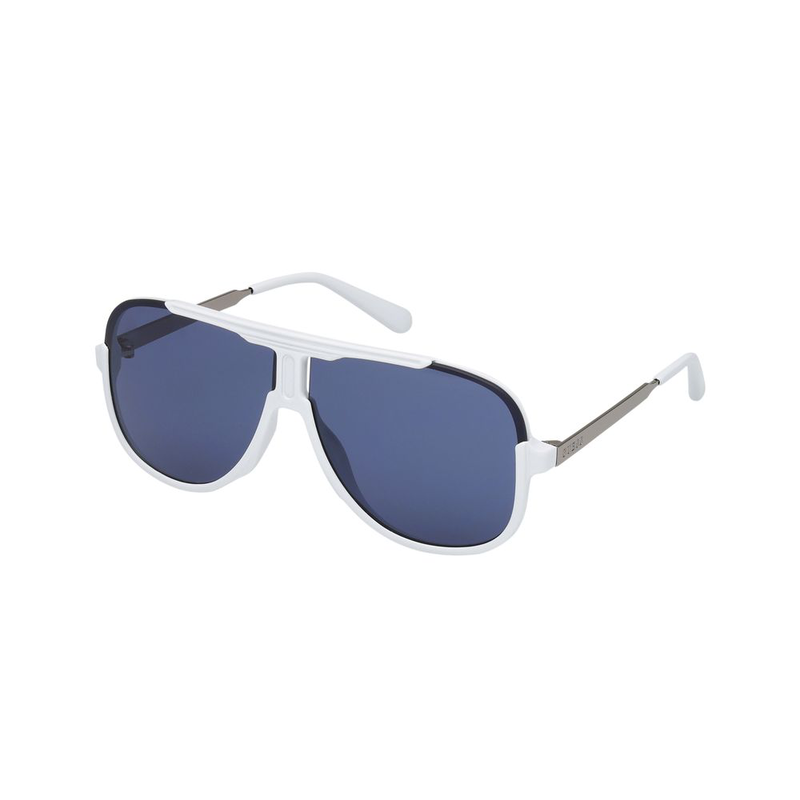 White resin sunglasses-null