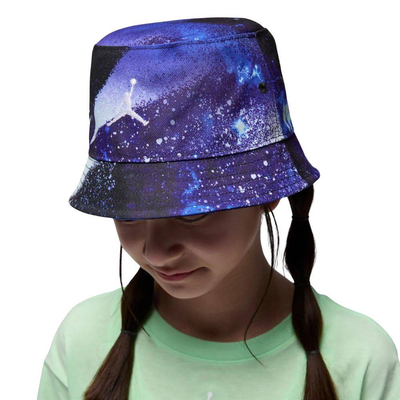 Aop bucket hat, Black, medium