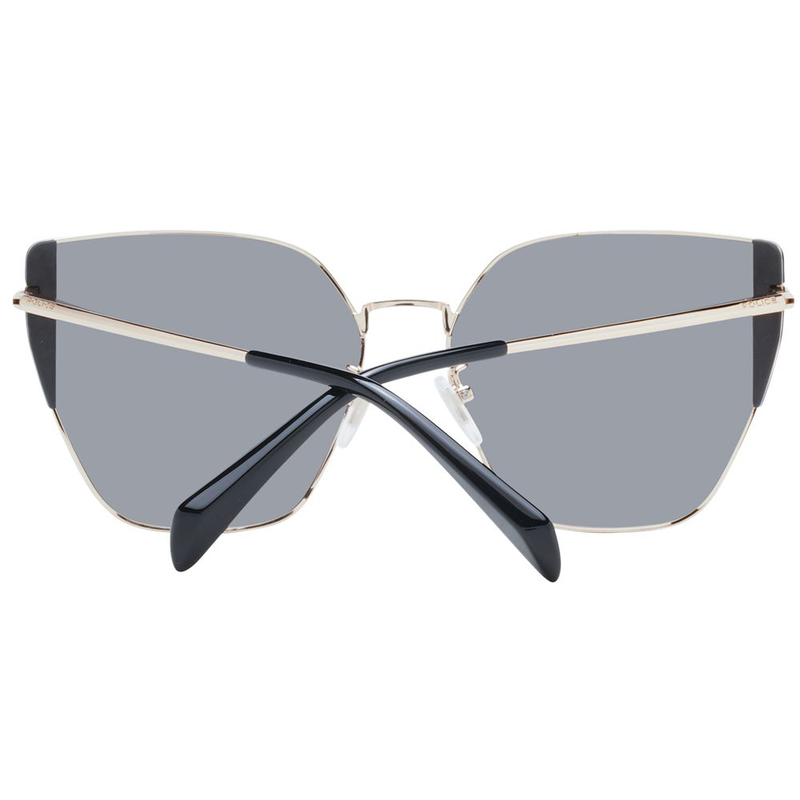 Rose gold metal sunglasses-null