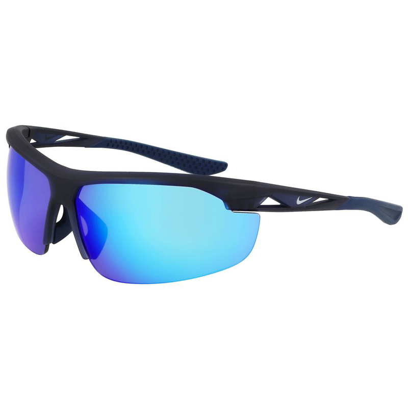 Blue injected sunglasses-null