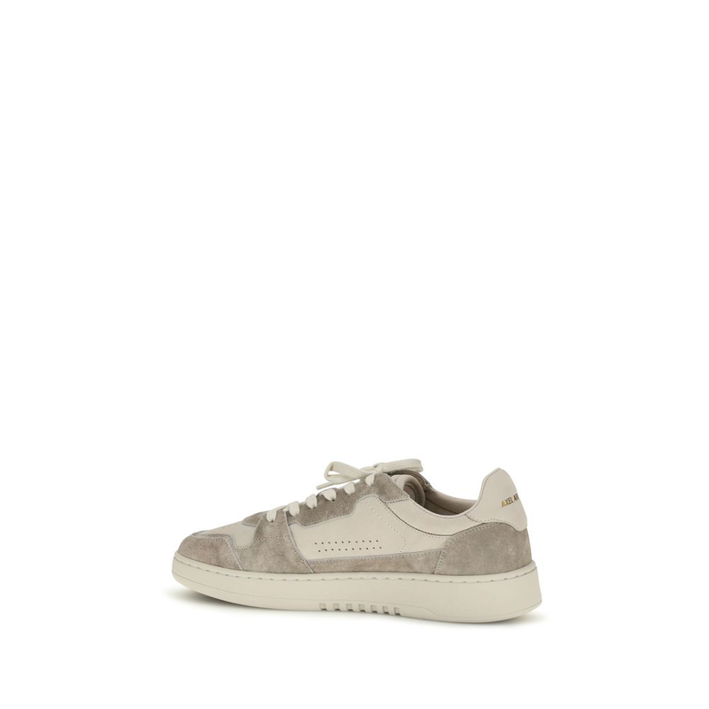 Gray calf leather bos taurus low top sneakers-null