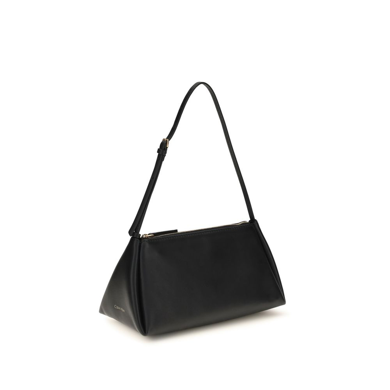 Black calf leather bos taurus handbag-null