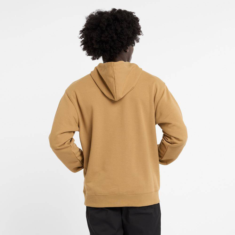 Stacked logo french terry hoodie-null