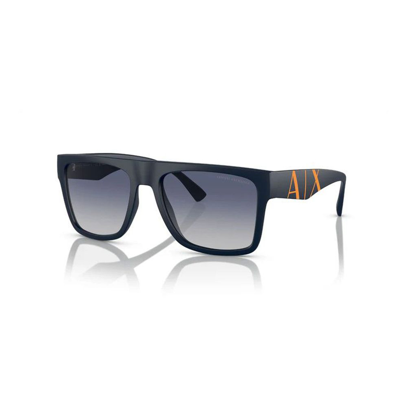 Blue injected sunglasses-null