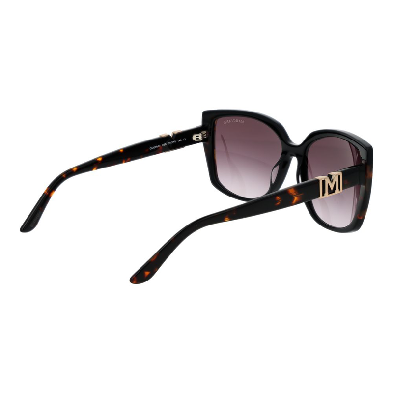 Brown plastic sunglasses-null