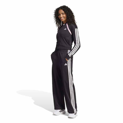 Women teamsport tracksuit, Black, medium