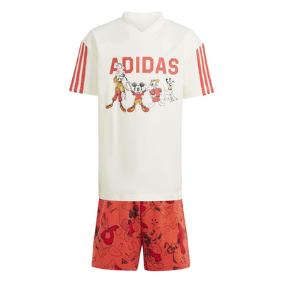 Adidas lk dy mm t set      owhite/brired, Off White, medium
