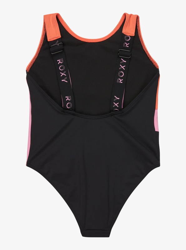 Product image: Roxy girl's swimwear colorblock one piece-null