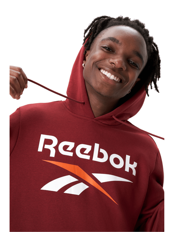 Product image: Reebok men's identity big logo fleece hoodie-null