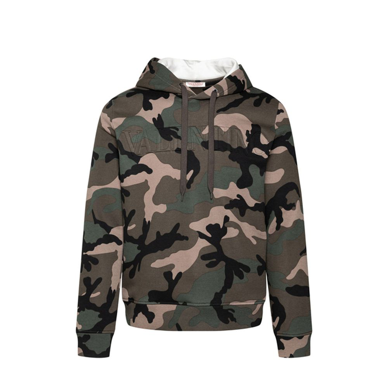Bicolor cotton sweatshirt-null