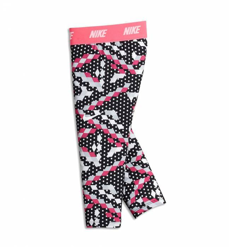 Girls sports essential aop capri-null