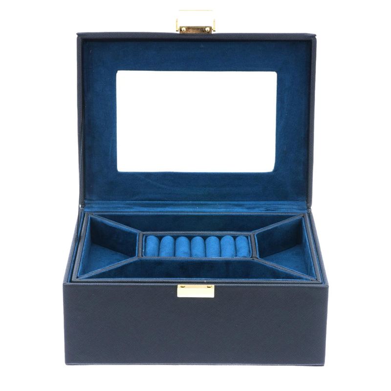 Θήκη κοσμημάτων davidts μαύρο/μπλε 333159-19-null