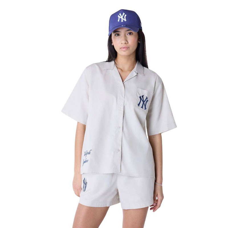 Women mlb script revere shirt  york yankees-null