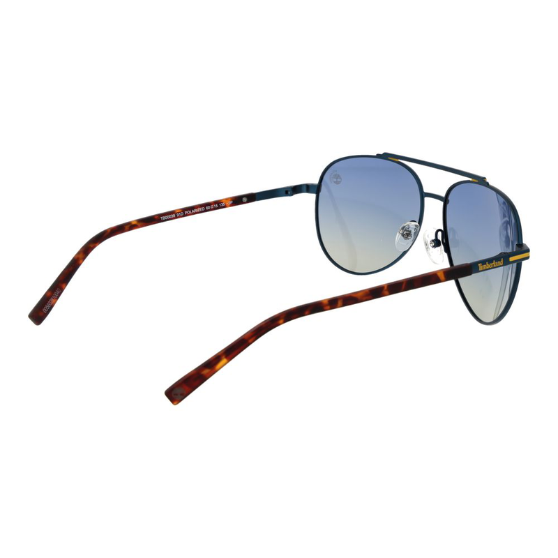 Blue metal sunglasses-null