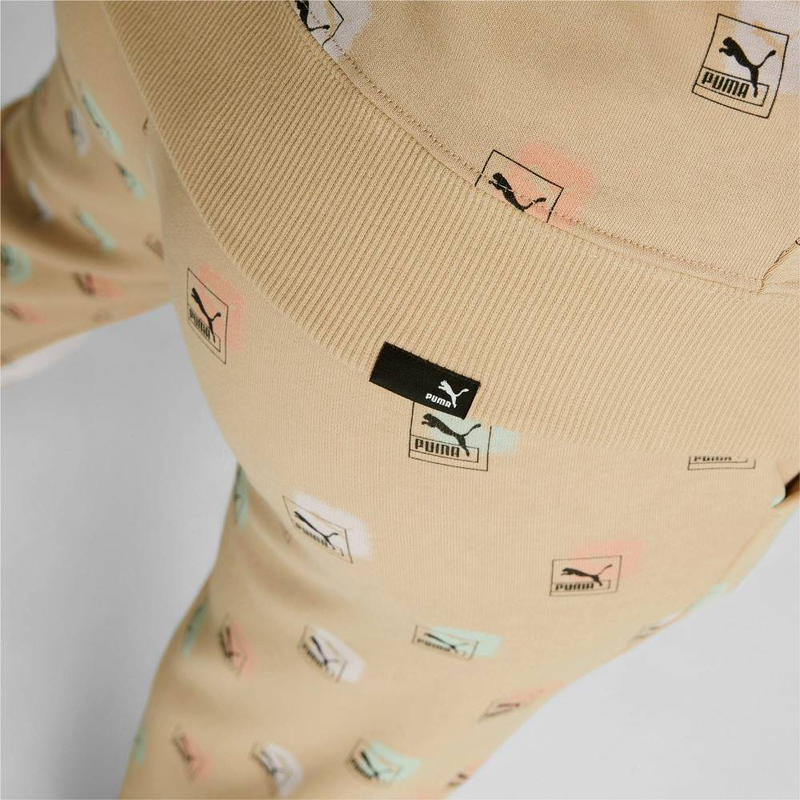 Brand love all-over-print hoodie-null