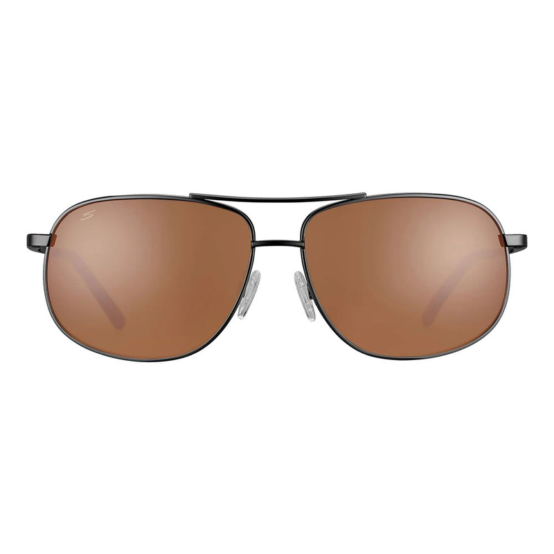 Gray metal sunglasses-null
