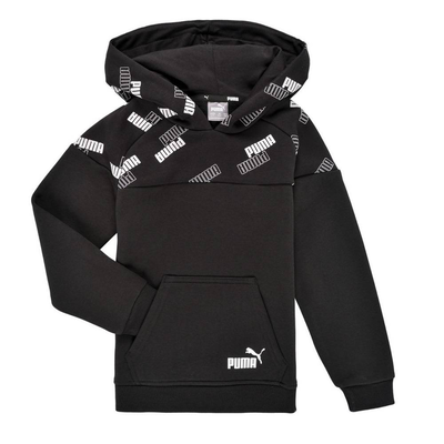 Boys power aop fleece hoodie