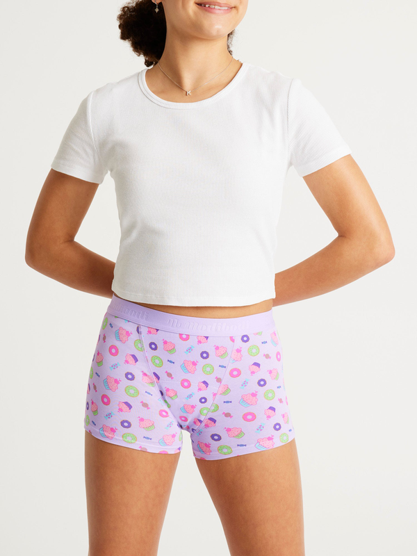 Teen hipster boyshort moderate-heavy image number null