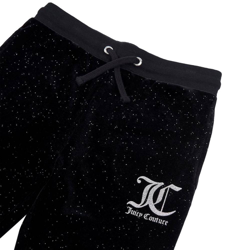 Girls glitter velour jogger-null