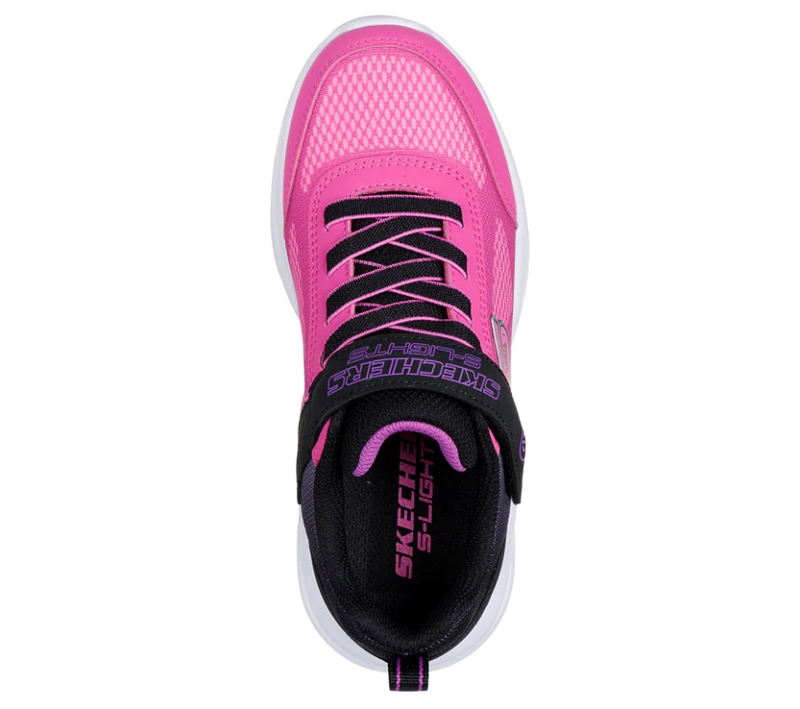 Skechers lighted gore  strap sneaker w/ ombre upper image number null